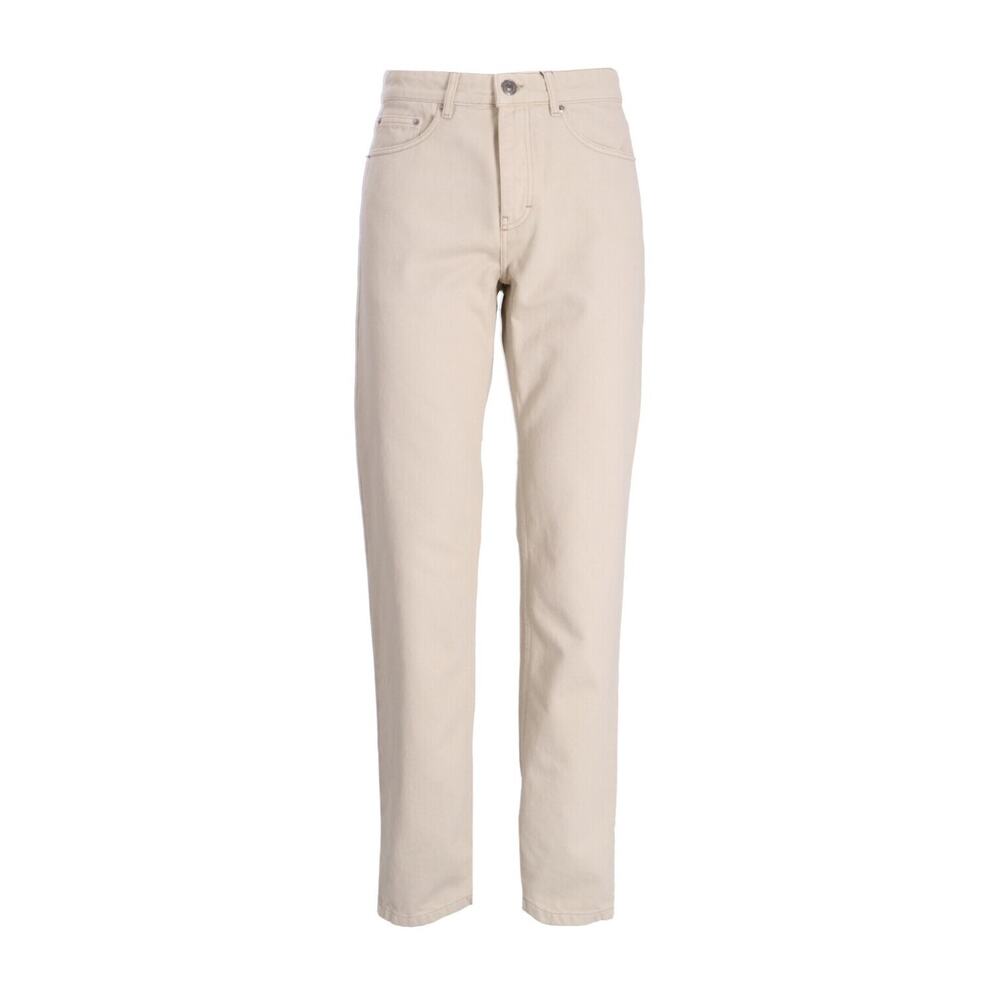 AMI Paris MEN'S CLASSIC FIT JEANS ECRU SIZE M 0632